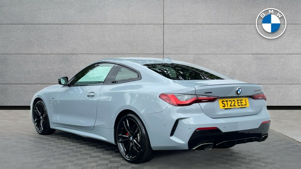 BMW 4 Series Gran Coupe M440d Xdrive Coupe ST22EEJ Grey #4