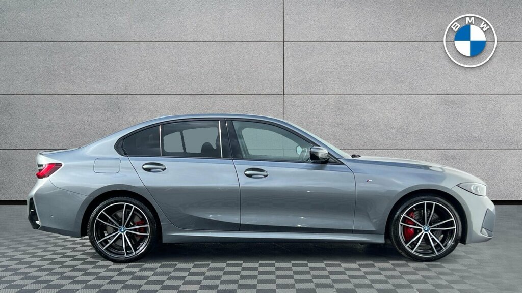 BMW 3 Series 330E M Sport Saloon FD73JYV Grey #5