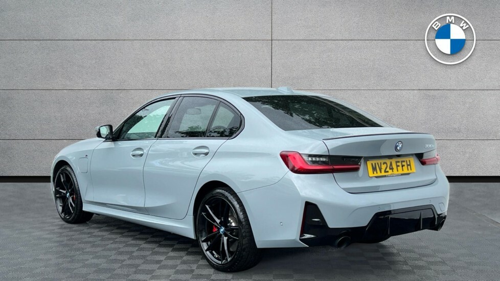 BMW 3 Series 330E M Sport Saloon MV24FFH Grey #3