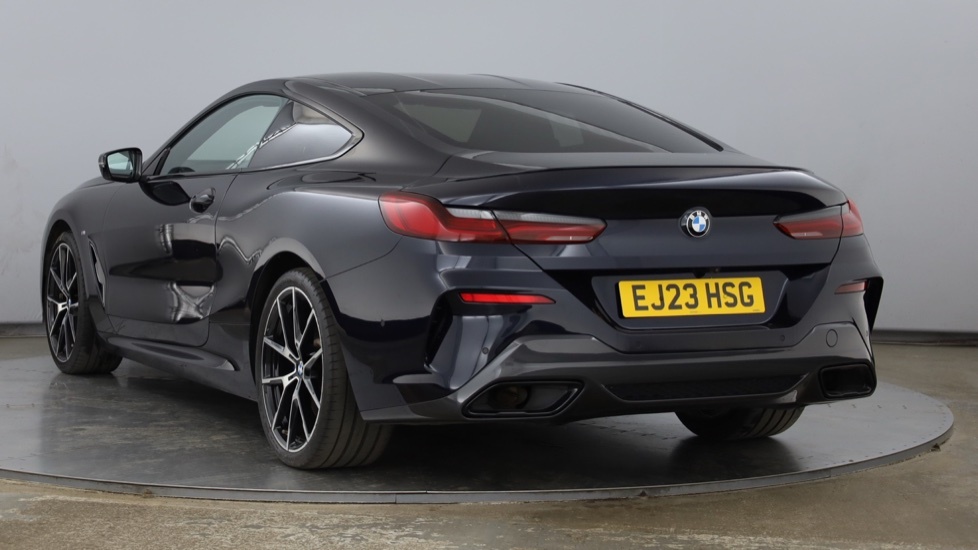 BMW 8 Series Gran Coupe 840I M Sport Coupe Black #4