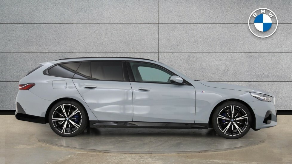 BMW 5 Series 520I M Sport Touring YA25ECV Grey #5