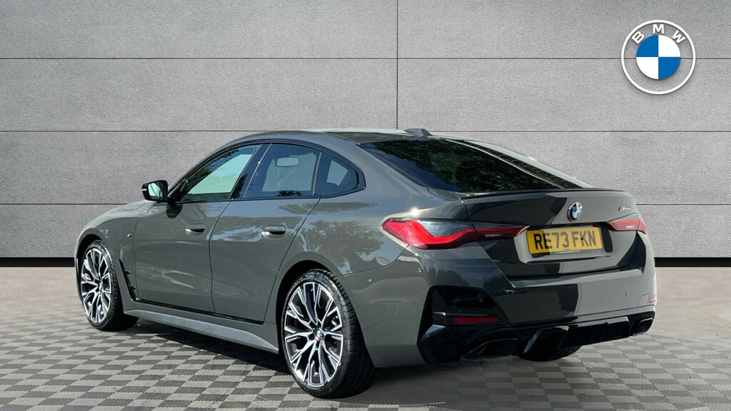 BMW 4 Series Gran Coupe M440i Xdrive Gran Coupe RE73FKN Grey #2