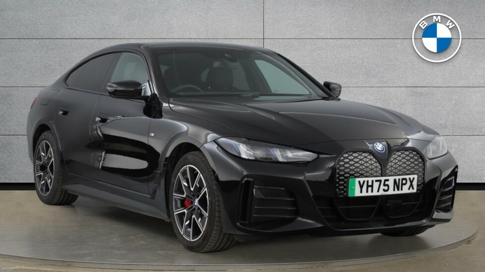 BMW i4 I4 Edrive40 M Sport YH75NPX Black #2