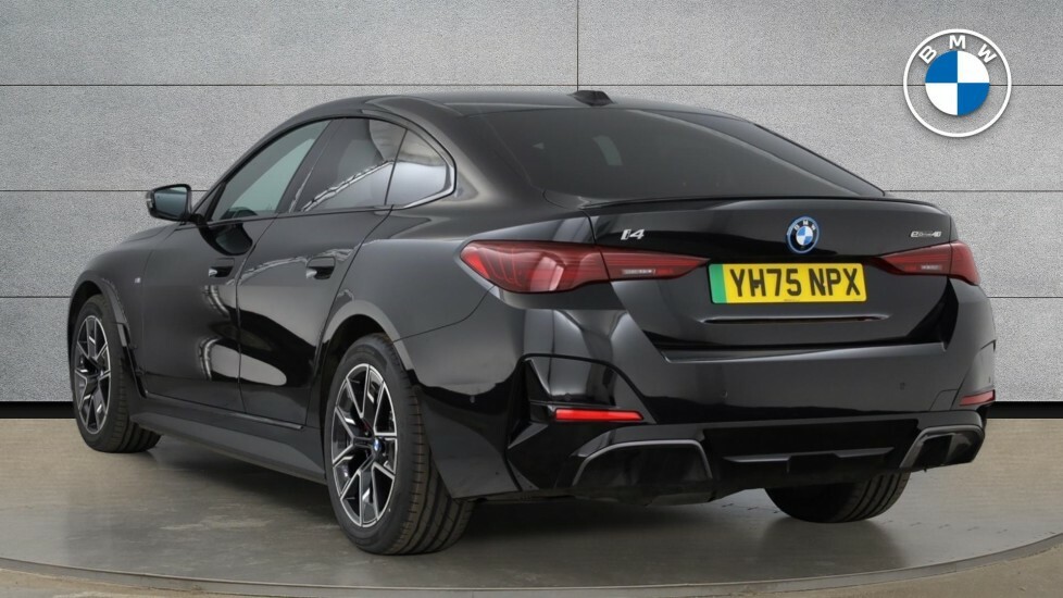 BMW i4 I4 Edrive40 M Sport YH75NPX Black #3