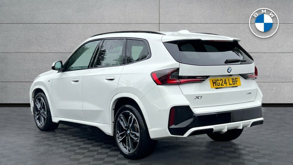 BMW X1 X1 Sdrive18d M Sport White #3