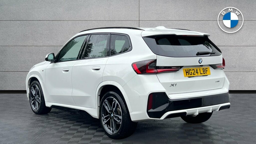 BMW X1 X1 Sdrive18d M Sport White #4