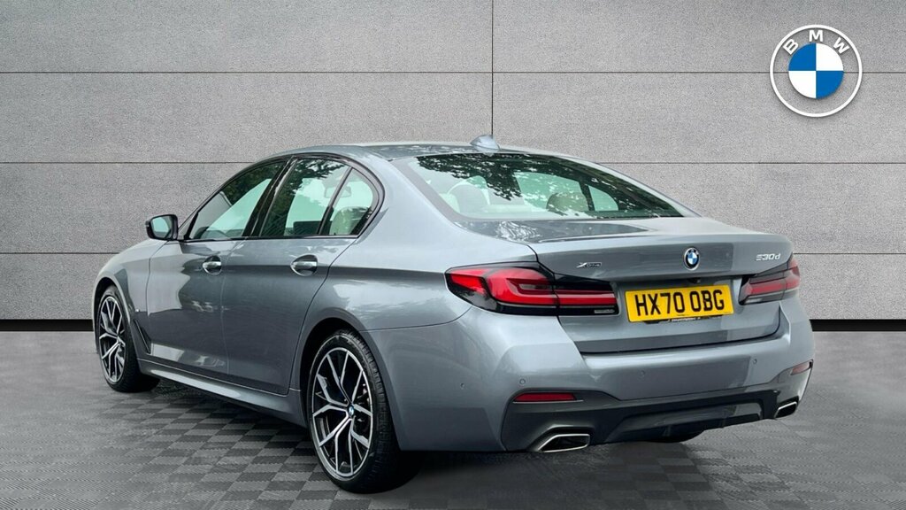 BMW 5 Series 530D Xdrive M Sport Saloon HX70OBG #4