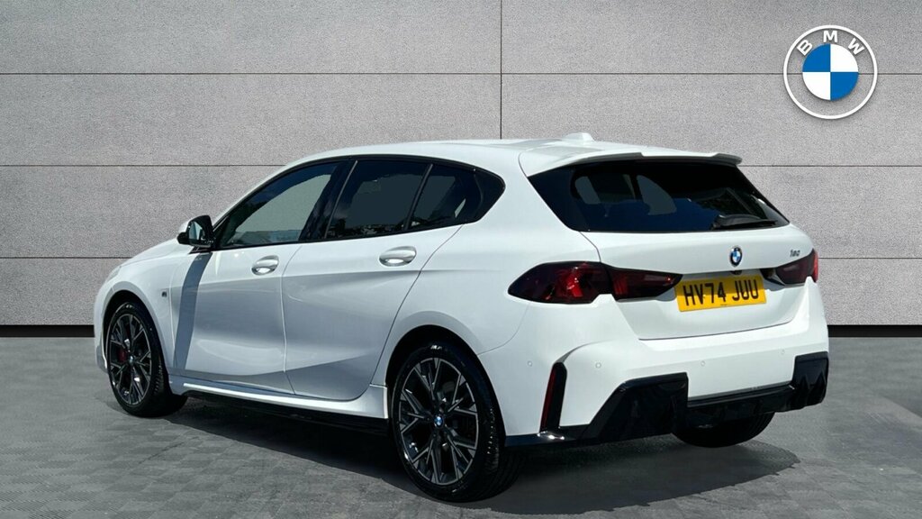 BMW 1 Series 120 M Sport HV74JUU White #3
