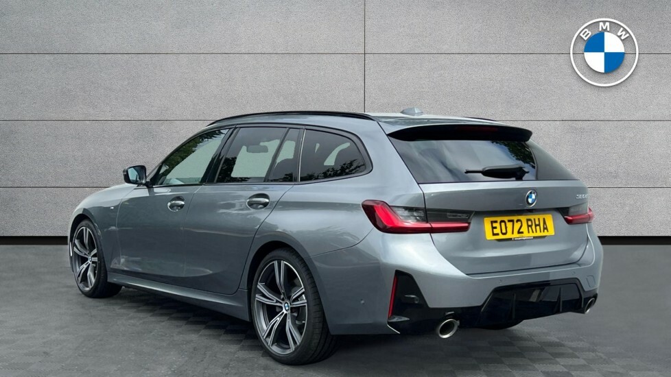 BMW 3 Series 320D M Sport Touring EO72RHA Grey #3