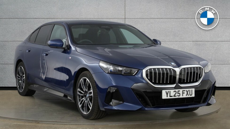 BMW 5 Series 520I M Sport Saloon Blue