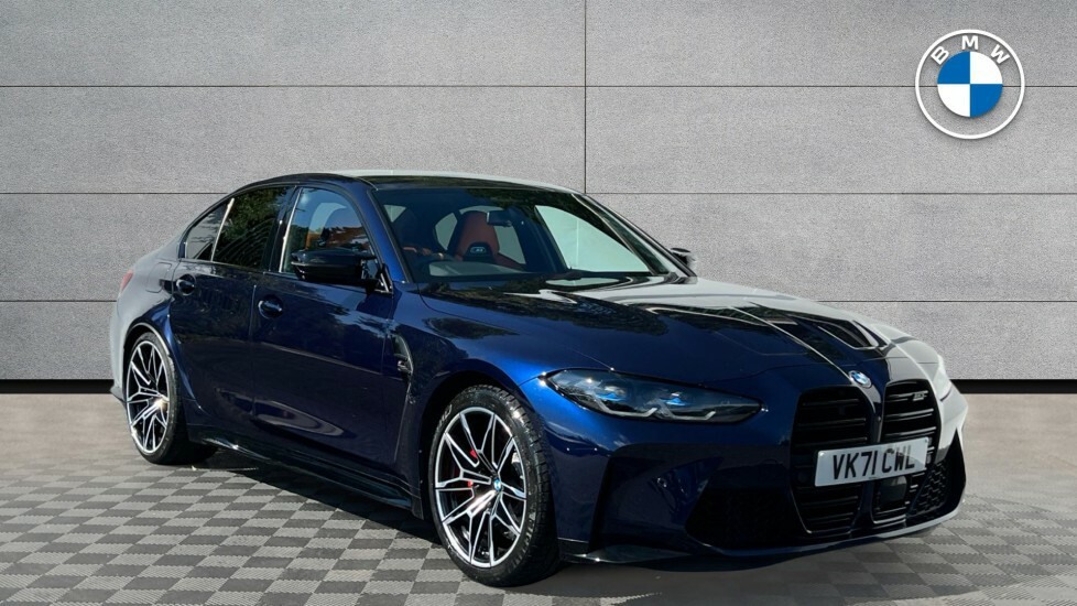 BMW M3 M3 Competition M Xdrive Saloon Blue