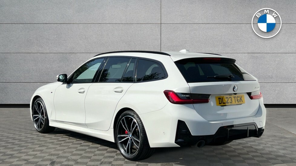 BMW 3 Series 320I M Sport Touring DL23TGK White #4