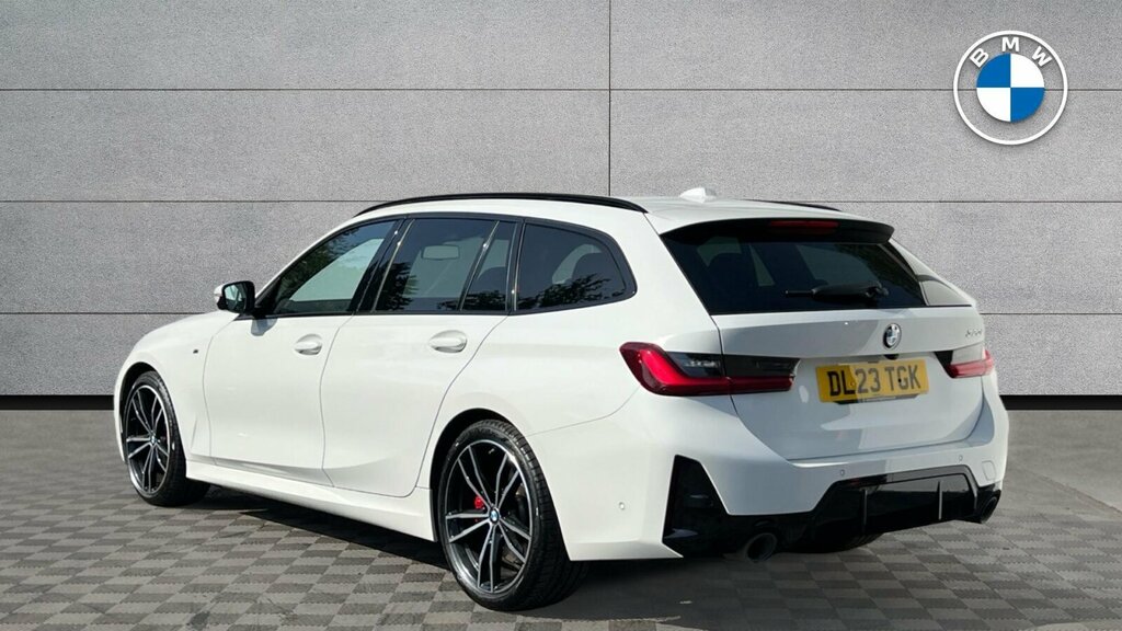 BMW 3 Series 320I M Sport Touring DL23TGK White #3