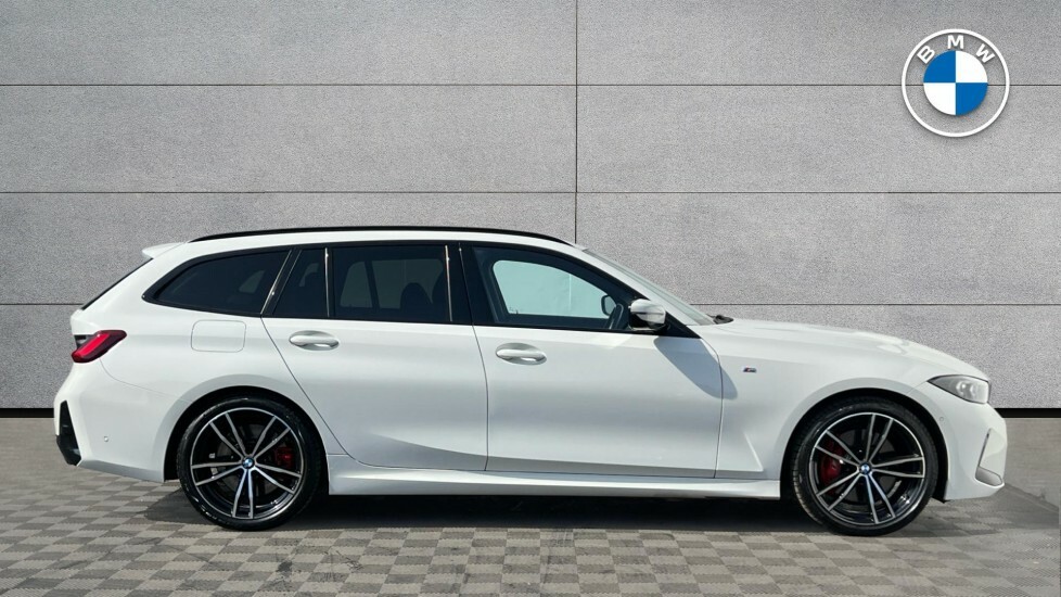 BMW 3 Series 320I M Sport Touring DL23TGK White #6