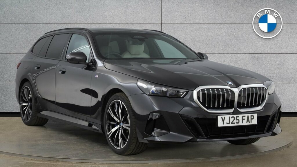 BMW 5 Series 520I M Sport Touring Grey #2