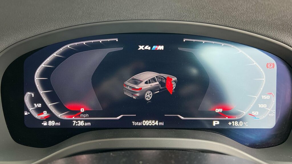 BMW X4 M X4 M Competition Red #17