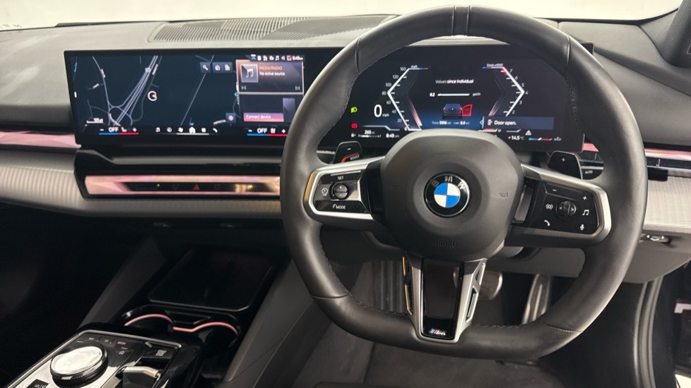 BMW 5 Series Saloon Black #10