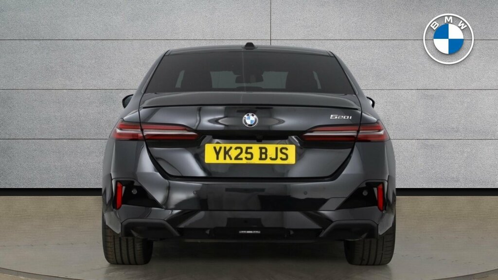 BMW 5 Series Saloon Black #29