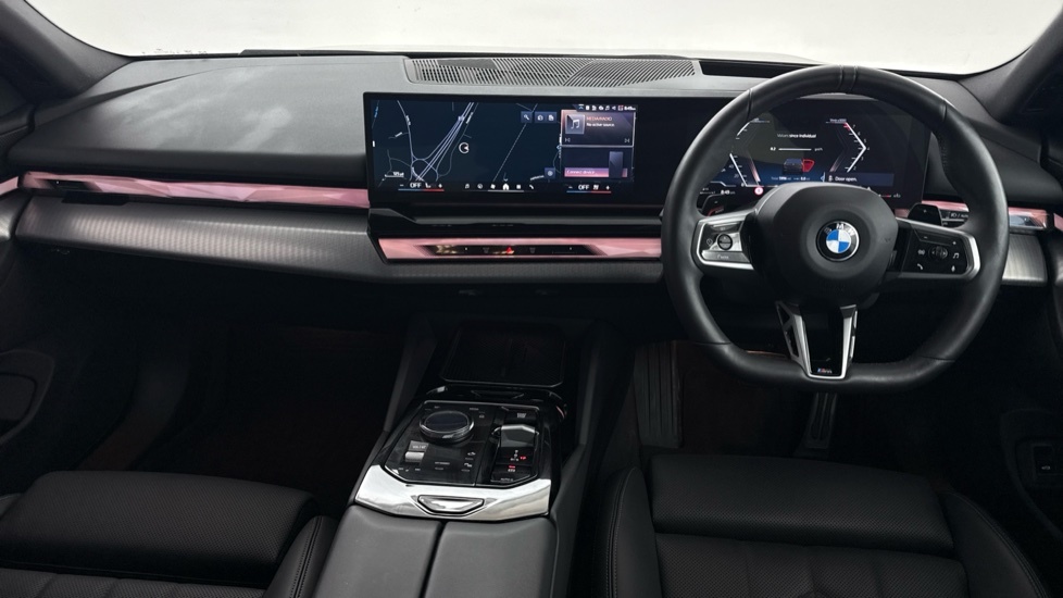 BMW 5 Series Saloon Black #7