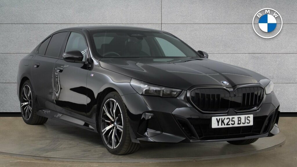 BMW 5 Series 520I M Sport Pro Saloon YK25BJS Black #2