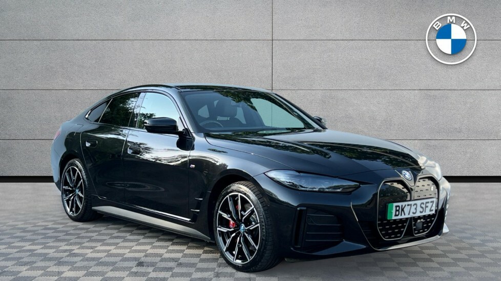 BMW i4 I4 Edrive40 M Sport BK73SFZ Black #2