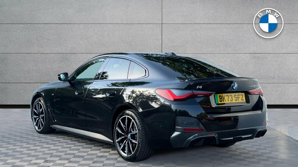 BMW i4 I4 Edrive40 M Sport BK73SFZ Black #3