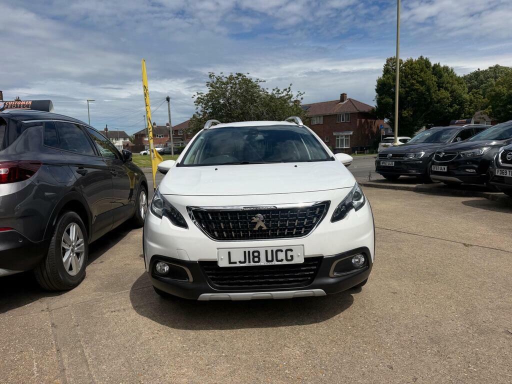 Peugeot 2008 1.2 Puretech Allure Eat Euro 6 S S White #6