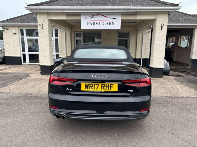 Audi A5 2.0 Tdi S Line Convertible S Tronic Eur White #29