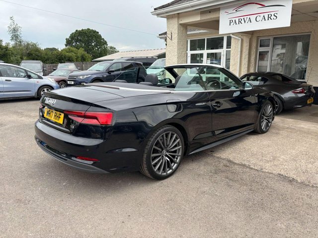 Audi A5 2.0 Tdi S Line Convertible S Tronic Eur White #30