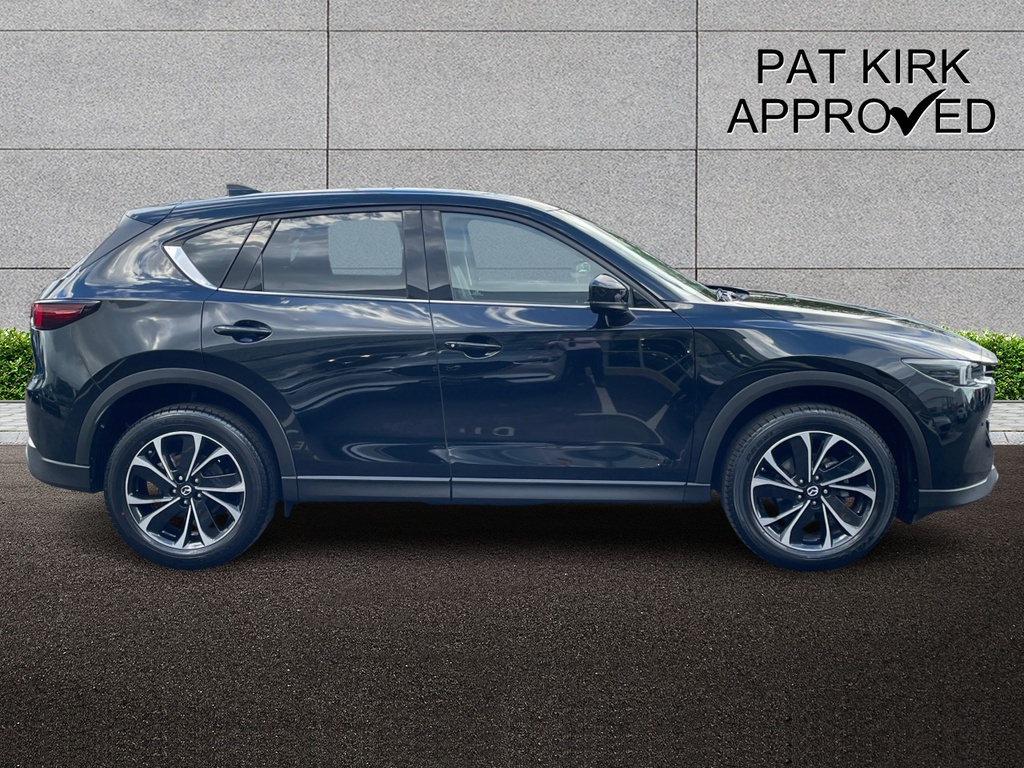 Mazda CX-5 2.0 E-skyactiv G Mhev Exclusive-line LO74UYL Black #3