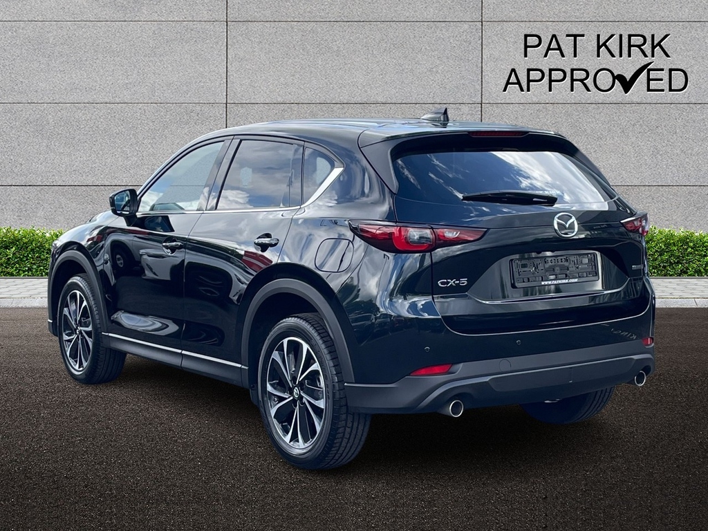 Mazda CX-5 2.0 E-skyactiv G Mhev Exclusive-line LO74UYL Black #2