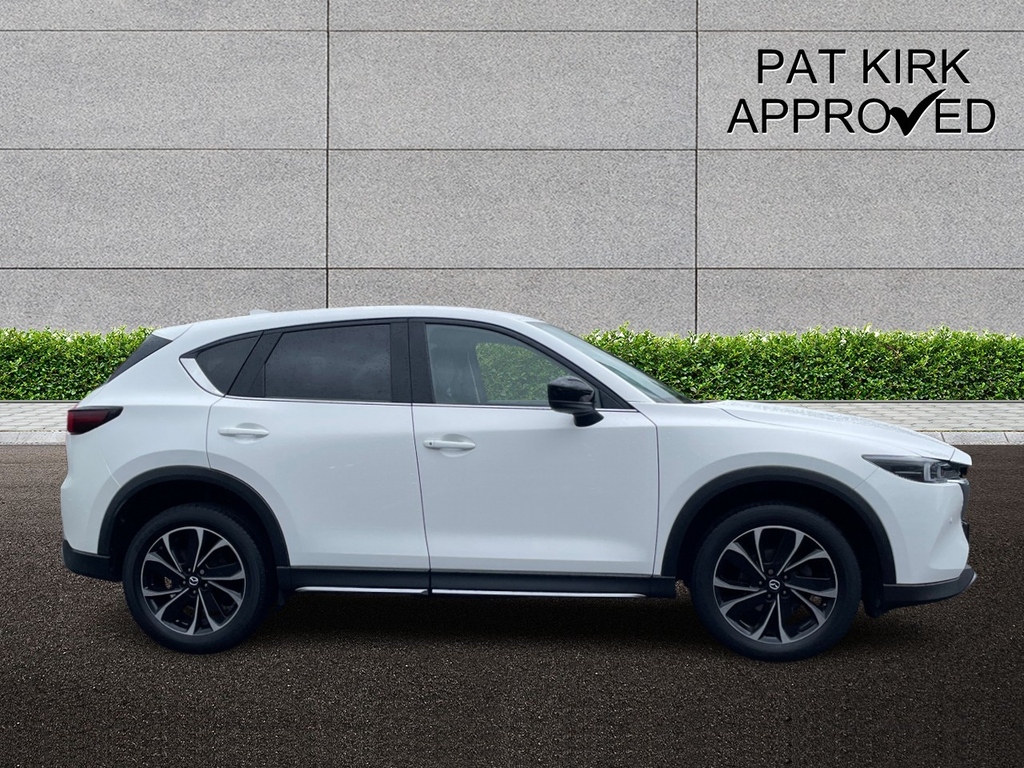 Mazda CX-5 2.0 E-skyactiv G Mhev Newground BK72MHE White #3