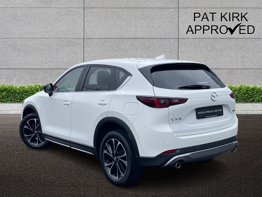 Mazda CX-5 2.0 E-skyactiv G Mhev Newground BK72MHE White #2