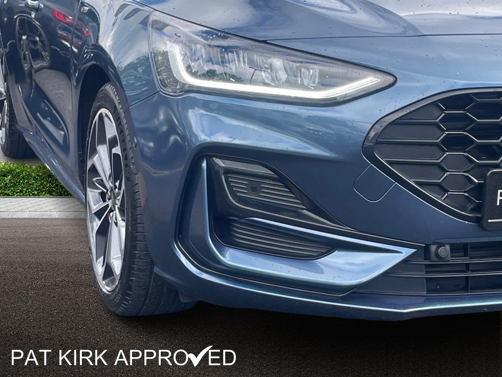 Ford Focus 1.0 Ecoboost Hybrid Mhev St-line X KMZ4606 Blue #4