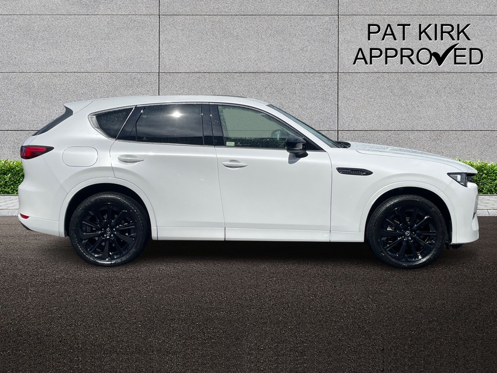 Mazda CX-60 2.5 Phev Homura Convdappan Roof BK25FKP White #3