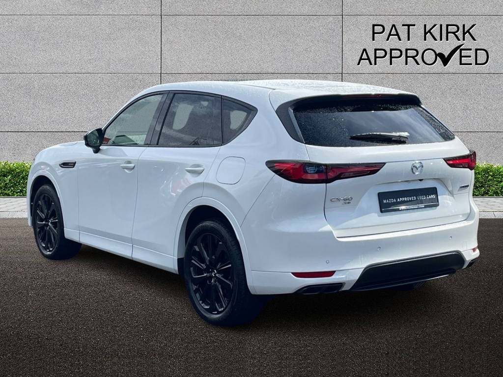 Mazda CX-60 2.5 Phev Homura Convdappan Roof BK25FKP White #2