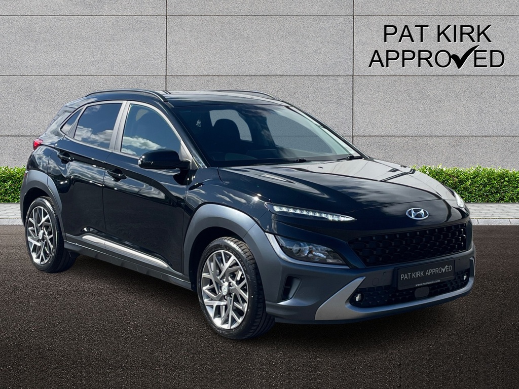 Hyundai Kona 1.6 Gdi Hybrid Premium Dct PY23DUH Black