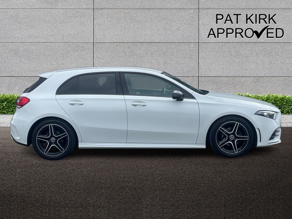 Mercedes-Benz A Class A200 Amg Line Executive KN23YOF White #3