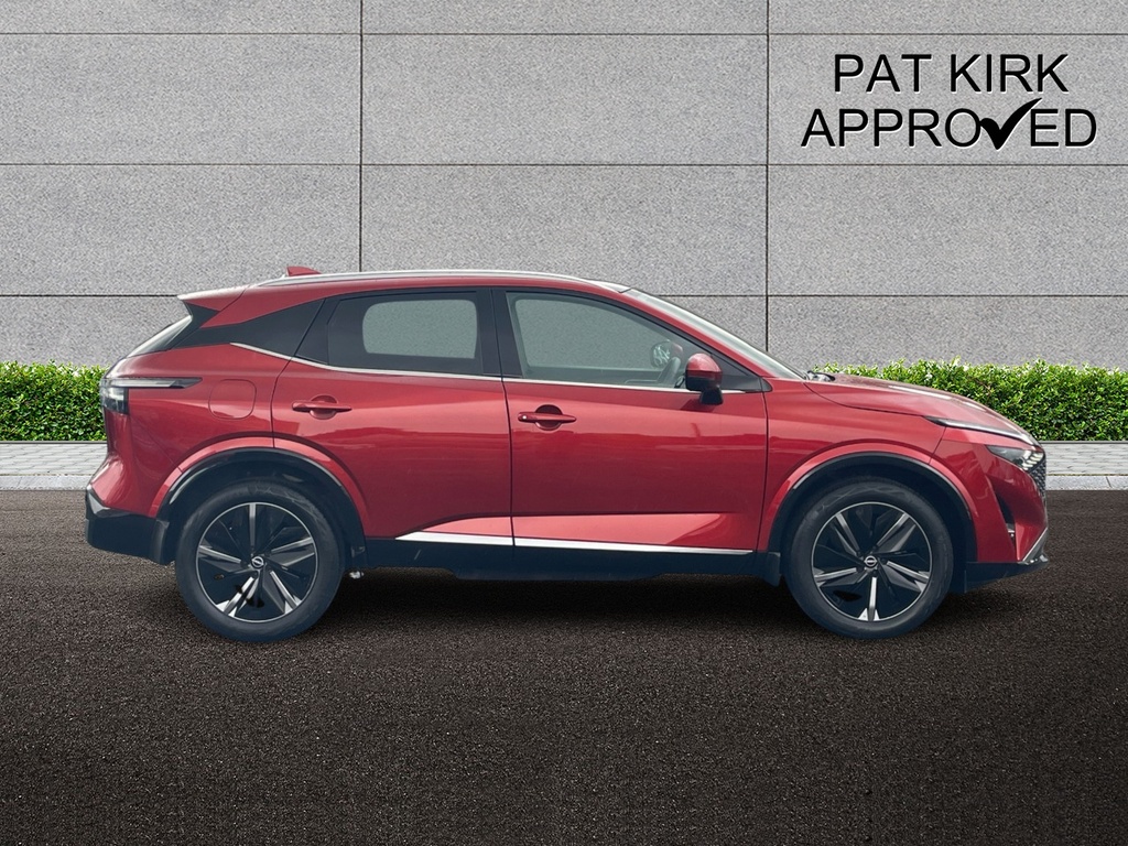 Nissan Qashqai 1.3 Dig-t Mh Tekna CVZ7379 Red #3