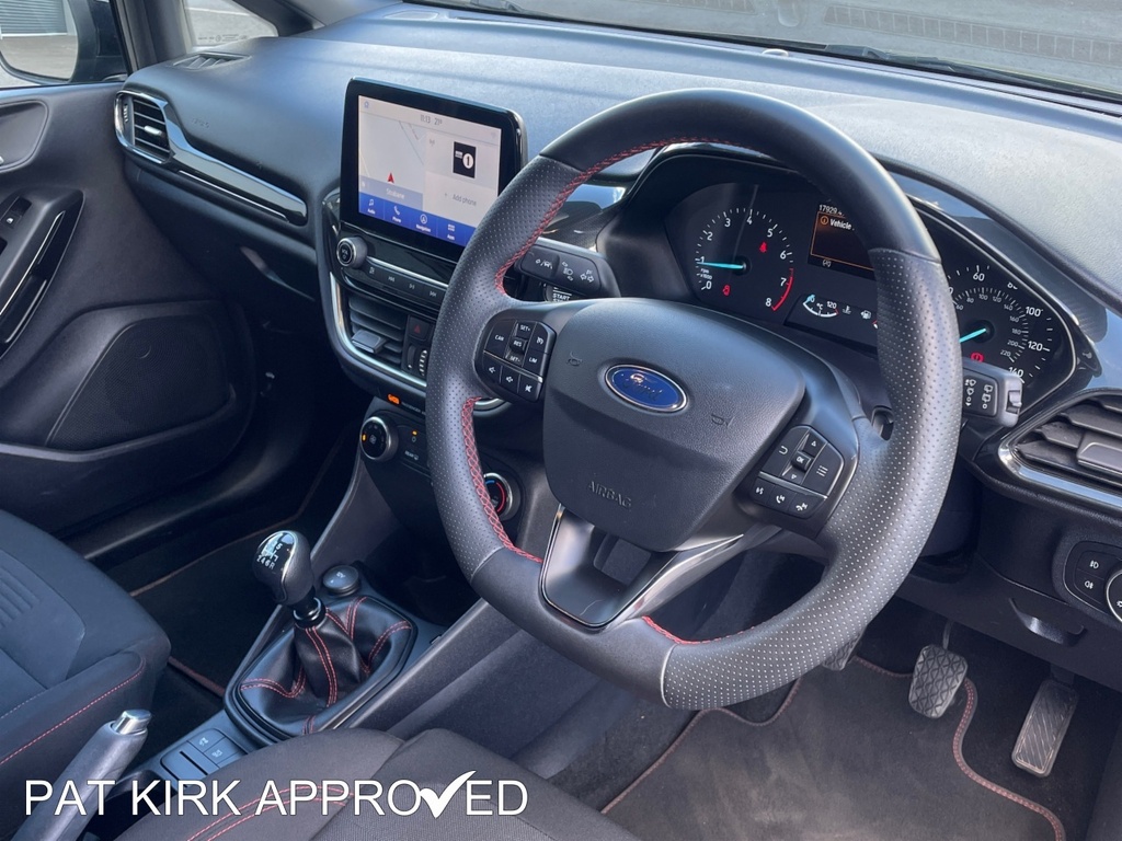 Ford Fiesta 1.0 Ecoboost St-line DV22EWN Black #4