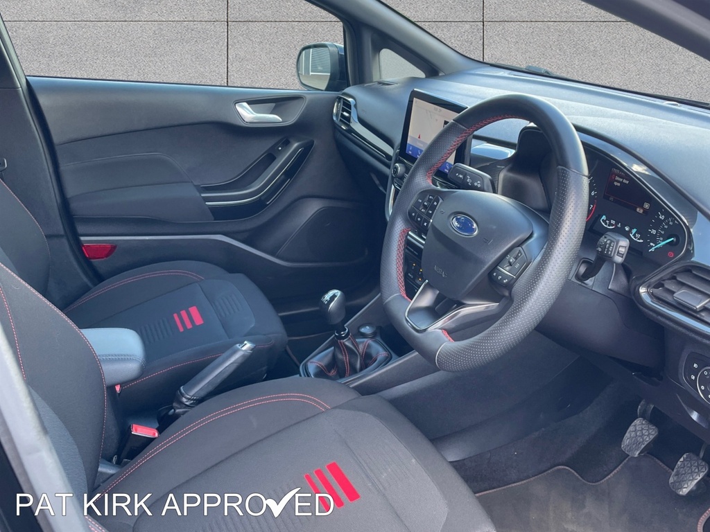 Ford Fiesta 1.0 Ecoboost St-line DV22EWN Black #5