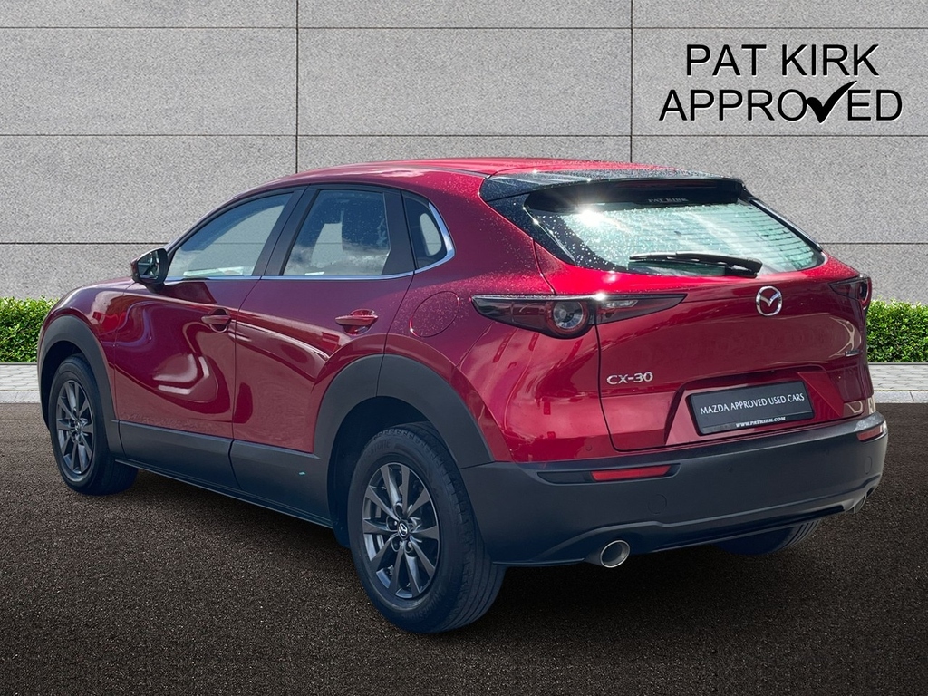 Mazda CX-30 2.0 E-skyactiv X Mhev Se-l Lux Red #2