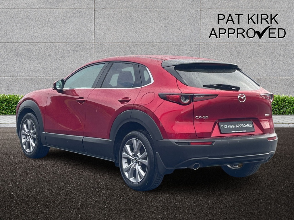 Mazda CX-30 2.0 E-skyactiv G Mhev Gt Sport YHZ2754 Red #2