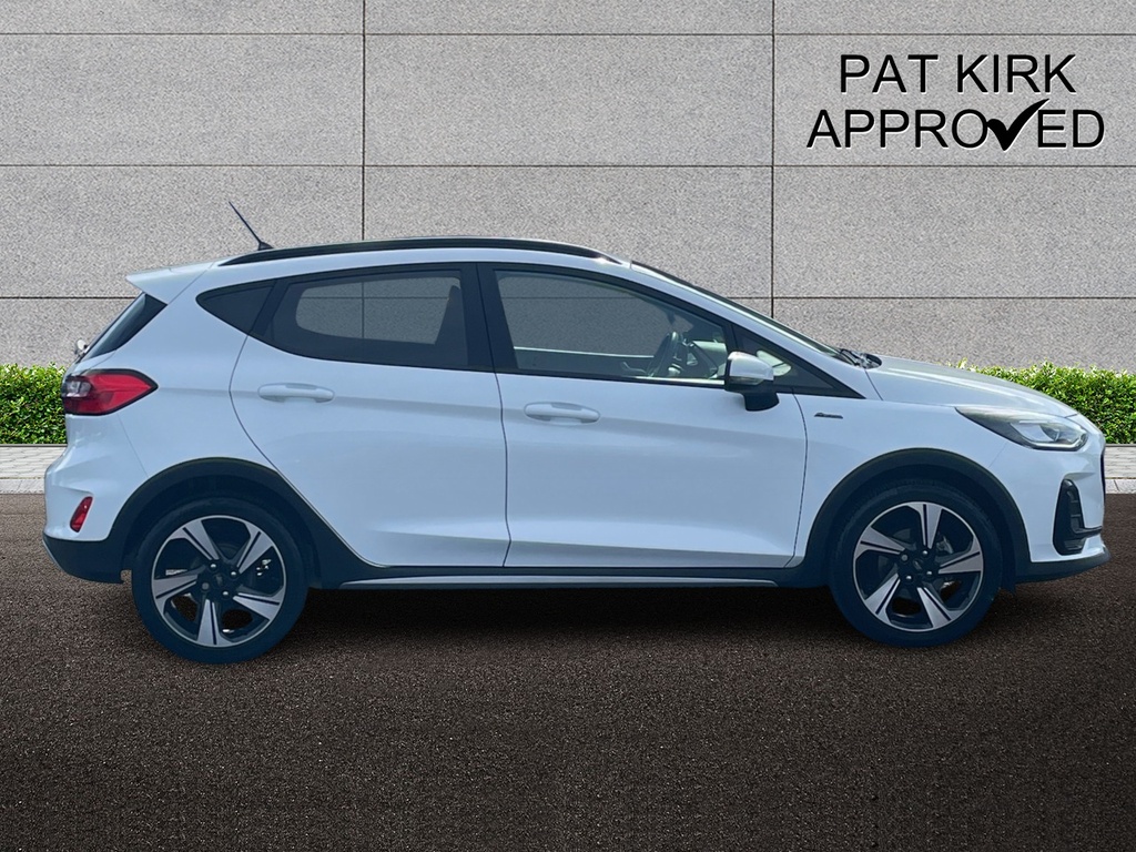 Ford Fiesta 1.0 Ecoboost Active CVZ7714 White #3