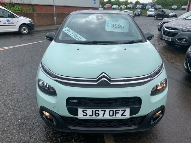 Citroen C3 2017 1.2 Puretech Flair Hatchback Manua Green #2