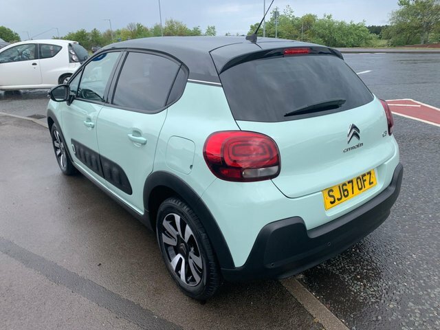 Citroen C3 2017 1.2 Puretech Flair Hatchback Manua Green #4