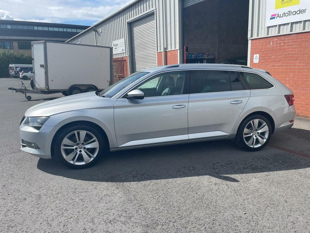 Skoda Superb 2.0 Tdi Se L Executive Euro 6 Ss WU16KYC Silver #6
