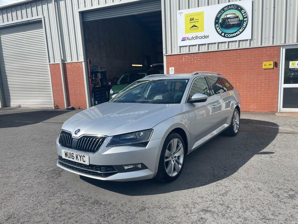 Skoda Superb 2.0 Tdi Se L Executive Euro 6 Ss WU16KYC Silver #4