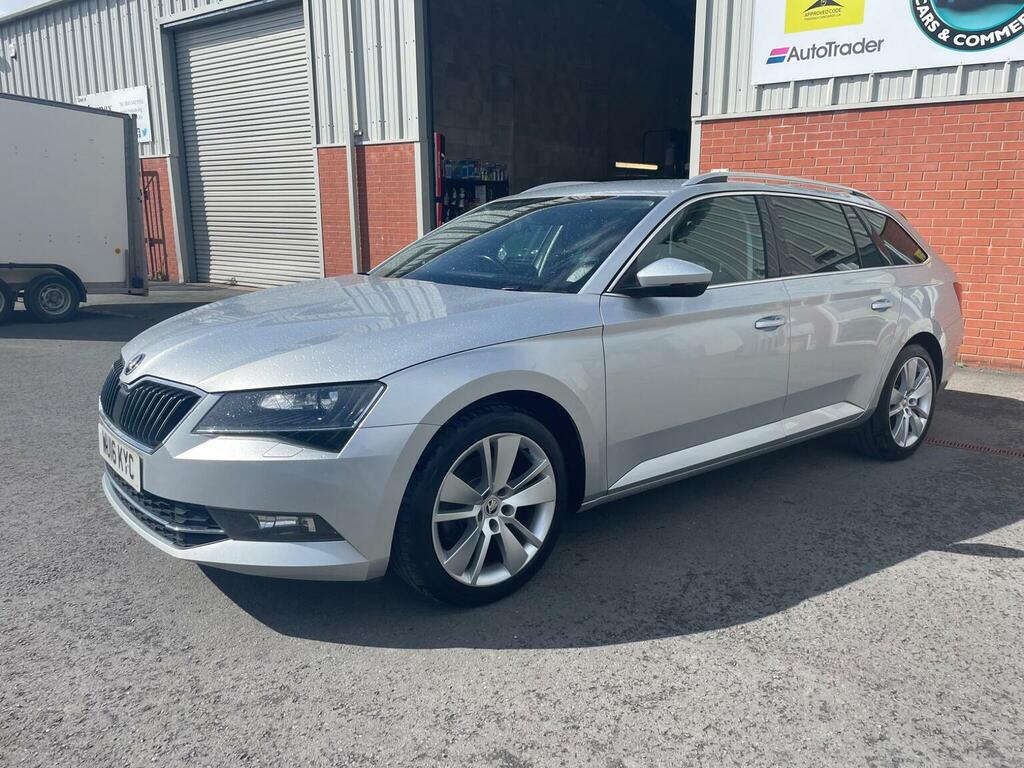 Skoda Superb 2.0 Tdi Se L Executive Euro 6 Ss Silver