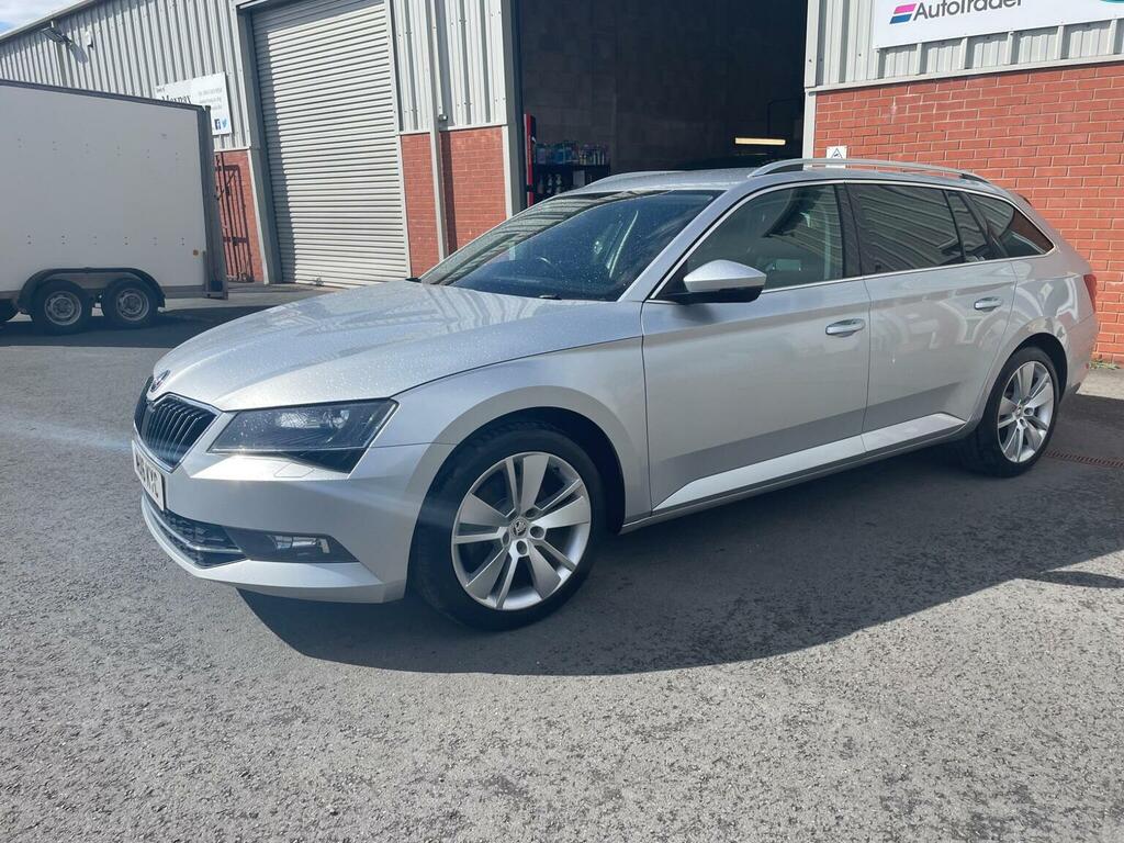 Skoda Superb 2.0 Tdi Se L Executive Euro 6 Ss WU16KYC Silver #5